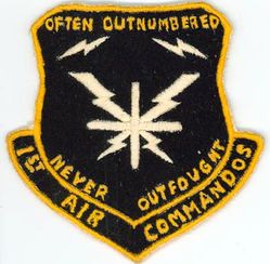 1st Air Commando Squadron, Fighter Morale
