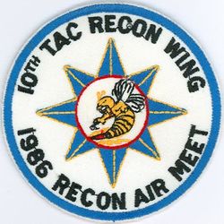 10th Tactical Reconnaissance Wing Reconnaissance Air Meet 1986
