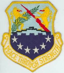 100th Strategic Reconnaissance Wing 
Same patch worn by 100th Bombardment Wing, Medium.
