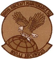 100th Aircraft Maintenance Squadron
Translation: NULLI SECUNDUS - "Second to None"
Keywords: desert