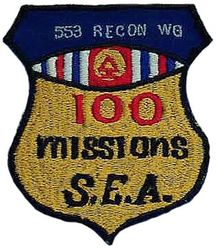 553d Reconnaissance Wing 100 Missions Southeast Asia
