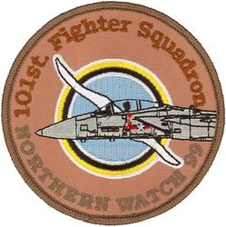 101st Fighter Squadron Operation NORTHERN WATCH 1999
Keywords: desert