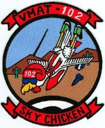 Marine Attack Training Squadron 102 (VMAT-102) Morale
VMAT-102 "Skyhawks"
1970's
A-4 Skyhawk
