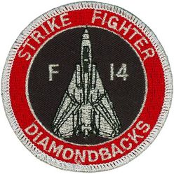 Fighter Squadron 102 (VF-102) F-14 Tomcat
Established as Attack Squadron THIRTY SIX (VA-36) on 1 Jul 1955 and redesigneated Fighter Squadron ONE ZERO TWO (VF-102) "Diamondbacks" (Second VF-102) on the same day. It should be noted that on the same day the old VF-102 was redesignated VA-36. This unit is separate from VA-36 that was established on 1 Jul 1955. Redesignated Strike Fighter Squadron ONE ZERO TWO (VFA-102) in 2005.

Grumman F-14 Tomcat
