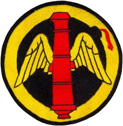 Attack Squadron 105 (VA-105) 
Established as Attack Squadron ONE HUNDRED FIVE (VA-105) "Mad Dogs" on 1 May 1952. Disestablished on 1 Feb 1959. The first squadron to be assigned the designation VA-105.

Insignia approved on 2 Mar 1953. “Mad Dog” insignia disapproved on 7 Oct 1952 but used by the squadron through 1958.

Douglas AD-1/4/ 4NA/ 6 Skyraider

