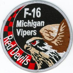 107th Fighter Squadron F-16 Swirl

