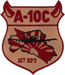 107th Expeditionary Fighter Squadron A-10C Operation INHERENT RESOLVE  
Keywords: desert