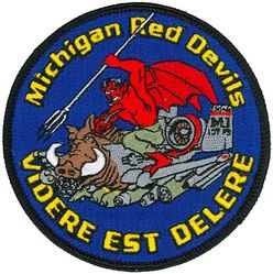 107th Fighter Squadron A-10
Translation: VIDERE EST DELERE = To See Is to Know
