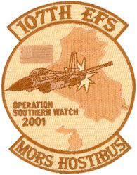 107th Expeditionary Fighter Squadron Operation SOUTHERN WATCH
Keywords: desert