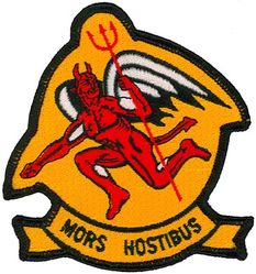 107th Fighter Squadron 
Translation: MORS HOSTIBUS = Death to Our Enemies

