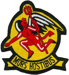 107th Fighter Squadron 
Translation: MORS HOSTIBUS = Death to Our Enemies
