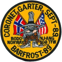 108th Tactical Fighter Wing Exercise CORONET GARTER 
