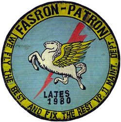Patrol Squadron 11 Maintenance Department
VP-11
1980
Established as VP-11 on 15 May 1952 -15 Jan 1997.
Consolidated P4Y-2 Privateer 
Lockhhed P-3B DIFAR Orion
