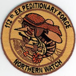 112th Expeditionary Fighter Squadron Operation NORTHERN WATCH
Keywords: desert