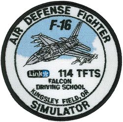 114th Tactical Fighter Training Squadron F-16 Simulator
