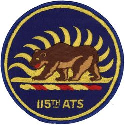 115th Air Transport Squadron
Organized as 115th Aero Squadron on 28 Aug 1917. Redesignated 115th Aero Squadron (Supply) on 1 Sep 1918; 636th Aero Squadron (Supply) on 1 Feb 1918. Demobilized on 8 Apr 1919. Reconstituted and consolidated (1936) with 115th Observation Squadron which, having been allotted to California NG, was activated on 16 Jun 1924. Ordered to active service on 3 Mar 1941. Redesignated 115th Observation Squadron (Light) on 13 Jan 1942; 115th Observation Squadron on 4 Jul 1942; 115th Liaison Squadron on 2 Apr 1943. Inactivated on 25 Dec 1945. Redesignated 115th Bombardment Squadron (Light), and allotted to California ANG, on 24 May 1946. Extended federal recognition on 16 Sep 1946. Federalized and placed on active duty, 1 Mar 1951. Released from active duty and returned to California state control, 11 Dec 1952. Redesignated 115th Fighter-Bomber Squadron on 1 Jan 1953; 115th Fighter-Interceptor Squadron, 1 Jul 1955; 115th Air Transport Squadron, 1 Oct 1961. Federalized and placed on active duty, 1 Oct 1961. Released from active duty and returned to California state control, 31 Aug 1962. Redesignated 115th Military Airlift Squadron, 8 Jan 1966; 115th Tactical Airlift Squadron, 1 Apr 1970; 115th Airlift Squadron, 16 Mar 1992-.
