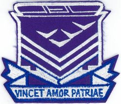 116th Tactical Fighter Wing
Translation: VINCET AMOR PATRIAE = Love of Country Shall Conquer
