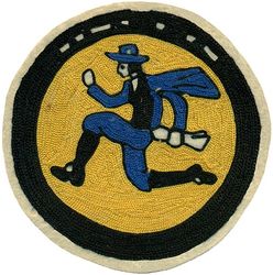 118th Observation Squadron and 118th Observation Squadron, Light
Organized as 118th Aero Squadron on 31 Aug 1917. Redesignated 639th Aero Squadron on 1 Feb 1918. Demobilized on 6 Jun 1919. Reconstituted and consolidated (1936) with 118th Observation Squadron which, having been alloted to NG, was activated on 1 Nov 1923. Ordered to active service on 24 Feb 1941. Redesignated: 118th Observation Squadron (Light) on 13 Jan 1942; 118th Observation Squadron on 4 Jul 1942; 118th Reconnaissance Squadron (Fighter) on 2 Apr 1943; 118th Tactical Reconnaissance Squadron on 11 Aug 1943. Inactivated on 7 Nov 1945.

WW-II era, chain stitching on felt

Hartford, CT, 1 Nov 1923; Jacksonville, FL, 16 Mar 1941; Charleston, SC, 22 Jan 1942; Tullahoma, TN, 8 Sep 1942; Morris Field, NC, 9 Nov 1942; Camp Campbell, KY, 2 Apr 1943; Statesboro AAFld, GA, 23 Jun 1943; Aiken AAFld, SC, 29 Aug 1943; Key Field, MS, 25 Oct-18 Dec 1943; Gushkara, India, 16 Feb 1944 (detachments operated from Chakulia and Kharagpur, India, Mar-Jun 1944); Chengkung, China, Jun 1944 (air echelon at Kewilin, China, 16 Jun-14 Sep 1944, Liuchow, China, 14 Sep-7 Nov 1944, and Suichwan, China, 12 Nov 1944-22 Jan 1945; operated primarily from Laohwangping, China, after 14 Apr 1945); Laohwangping, China, Jun 1945; Liuchow, China, c. 25 Aug-26 Sep 1945

