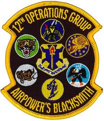 12th Operations Group Gaggle
Gaggle: 12th Operations Support Squadron, 99th Flying Training Squadron, 435th Flying Training Squadron, 558th Flying Training Squadron, 559th Flying Training Squadron & 560th Flying Training Squadron.
