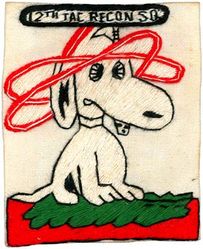 12th Tactical Reconnaissance Squadron Morale
Keywords: Snoopy