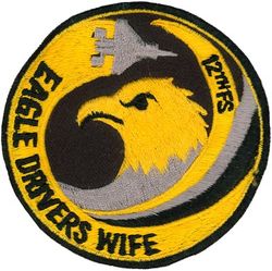 12th Fighter Squadron F-15 Pilot Wife
