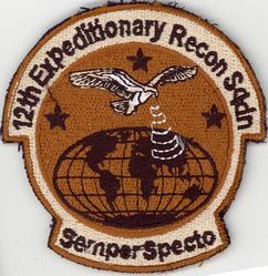 12th Expeditionary Reconnaissance Squadron
Keywords: desert