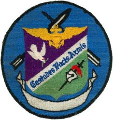 Fighter Squadron 112 (VF-112)
Established as Bomber-Fighter Squadron ELEVEN (VBF-11) on 9 Apr 1945. Redesignated Fighter Squadron TWELVE A (VF-12A) on 15 Nov 1946. Redesignated Fighter Squadron ONE HUNDRED TWELVE (VF-112) on 15 Jul 1948. Redesignated Attack Squadron ONE HUNDRED TWELVE (VA-112) on 15 Feb 1959. Disestablished on 10 Oct 1969. The first squadron to be assigned the designation VA-112.

Grumman F8F-1/2 Bearcat, 1946-1950
Grumman F9F-2/2B/3/5 Panther, 1950-1954
Grumman F9F-6/8/8B Cougar, 1954-1957
McDonnell F3H-2M Demon, 1957-1959

Insignia approved on 12 Jul 1948.

Deployments:
5 Jul 1950-26 Mar 1951,	 USS Philippine Sea (CV-47), CVG-11, F9F-2B, Western Pacific (Korea)
26 Mar 1951-7 Apr 1951, USS Valley Forge, (CV-45), CVG-11, F9F-2B, Western Pacific (Korea)
31 Dec 1951-8 Aug 1952, USS Philippine Sea (CV-47), CVG-11, F9F-2B, Western Pacific (Korea)	
1 Jul 1953-18 Jan 1954, USS Kearsage (CVA-33), CVG-11, F9F-5, Western Pacific 
7 Oct 1954-12 May 1955, USS Kearsage (CVA-33), CVG-11, F9F-6, Western Pacific
16 Jul 1956-26 Jan 1957, USS Essex (CVA-9), CVG-11, F9F-8B, Western Pacific	
4 Oct 1958-16 Feb 1959, USS Ticonderoga (CVA-14) ATG-1, F3H-2, Western Pacific

