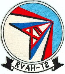 Reconnaissance Attack Squadron 12 (RVAH-12) 
Established on Reconnaissance Attack Squadron Twelve (RVAH-12) "Speartips" on 1 Jul 1965. Disestablished on 2 Jul 1979.

North American RA-5C Vigilante, 1965-1979

