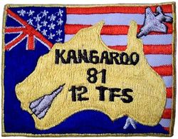 12th Tactical Fighter Squadron Exercise KANGAROO 1981
