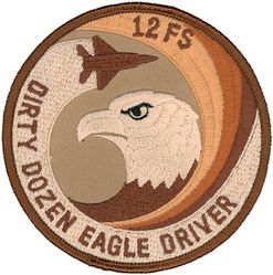 12th Fighter Squadron F-15 Pilot
Keywords: desert