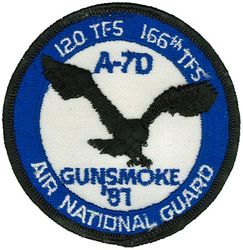 120th Tactical Fighter Squadron and 166th Tactical Fighter Squadron Gunsmoke Competition 1981
