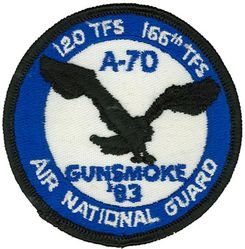 120th Tactical Fighter Squadron and 166th Tactical Fighter Squadron Gunsmoke Competition 1983
