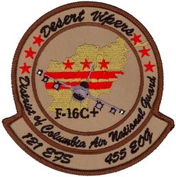 121st Expeditionary Fighter Squadron 
Keywords: desert