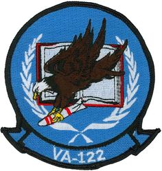 Attack Squadron 122 (VA-122)
VA-122 "Flying Eagles"
1980's-1991
Vought A-7C; TA-7C Corsair II
North American T-28 Trojan
North American T-39D Sabreliner
