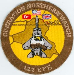 122d Expeditionary Fighter Squadron Operation NORTHERN WATCH 1998
Keywords: desert