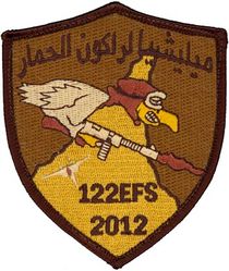 122d Expeditionary Fighter Squadron Operation ENDURING FREEDOM 2012
Keywords: desert