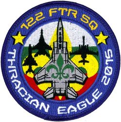 122d Fighter Squadron Exercise THRACIAN EAGLE 2015
