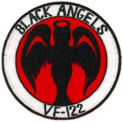 Fighter Squadron 122 (VF-122)
VF-122 "Black Angels"
Established as VF-783 on 20 Jul 1950; VF-122 on 4 Feb 1953-1 May 1958. 
Vought F4U-4 Corsair 
Grumman F9F-5 Panther
McDonnell F3H-2N Demon
