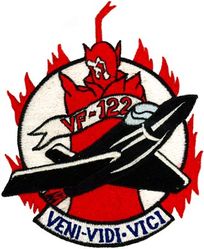 Fighter Squadron 122 (VF-122) F3H Demon
VF-122 "Black Angels"
Established as VF-783 on 20 Jul 1950; VF-122 on 4 Feb 1953-1 May 1958. 
McDonnell F3H-2N Demon
