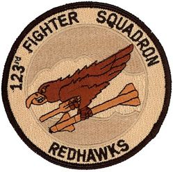 123d Fighter Squadron 
Keywords: desert