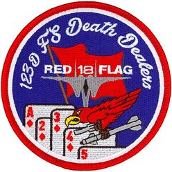 123d Fighter Squadron Exercise RED FLAG 2018
