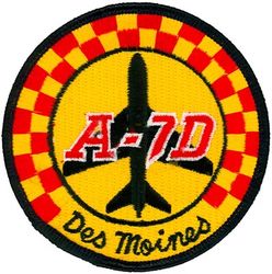 124th Tactical Fighter Squadron A-7D
The 124 TFS was redesignated the 124 FS on 15 Mar 92. The 124 FS did fly the A-7 for about 10 weeks.
