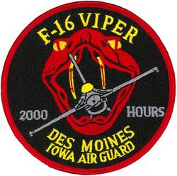 124th Fighter Squadron F-16 2000 Hours
