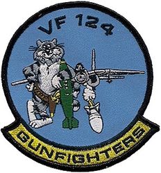 Fighter Squadron 124 (VF-124) F-14 Tomcat
Established as Fighter Squadron FIFTY THREE (VF-53) (2nd) on 16 Aug 1948. Redesignated Fighter Squadron ONE TWENTY FOUR (VF-124) (2nd) “Gunfighters” on 11 Apr 1958. Disestablished on 30 Sep 1994.

Grumman F8F-1 Bearcat, 1948-1949
Vought F4U-4B Corsair, 1949-1951
Grumman F9F-8 Cougar, 1955-1957
North American FJ-3M Fury, 1957-1958
Vought F8U-1/F-8C/D/E/H/J Crusader, 1958-1972
Grumman F-14 Tomcat, 1972-1994

