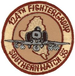 124th Fighter Group F-4G Operation SOUTHERN WATCH 1993
Keywords: desert
