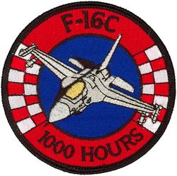 125th Fighter Squadron F-16C 1000 Hours
