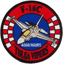 125th Fighter Squadron F-16C 4000 Hours

