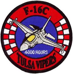 125th Fighter Squadron F-16C 4000 Hours
