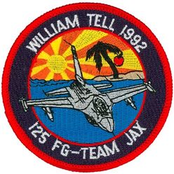 125th Fighter Group William Tell Competition 1992
