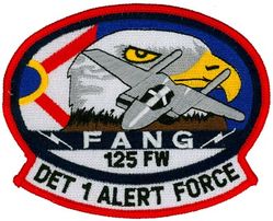 125th Fighter Wing Detachment 1 Alert Force
